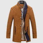 Men´s Lorenzo Vitali Elite Wool Coat – Tailored Premium Wool Overcoat