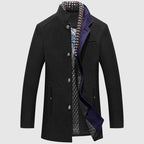 Men´s Lorenzo Vitali Elite Wool Coat – Tailored Premium Wool Overcoat