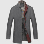 Men´s Lorenzo Vitali Elite Wool Coat – Tailored Premium Wool Overcoat