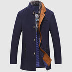 Men´s Lorenzo Vitali Elite Wool Coat – Tailored Premium Wool Overcoat