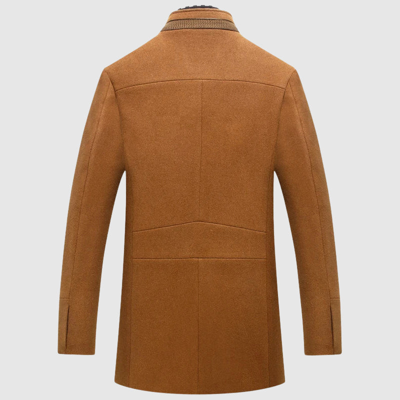 Men´s Lorenzo Vitali Elite Wool Coat – Tailored Premium Wool Overcoat