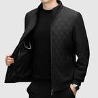 Men's Il Stile Monogramma Jacket – Premium Embossed Monogram Streetwear Layer