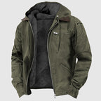 Men's Alessandro Veneti Shield Soft Hooded Jacket – Lightweight Wind-Resistant Layer